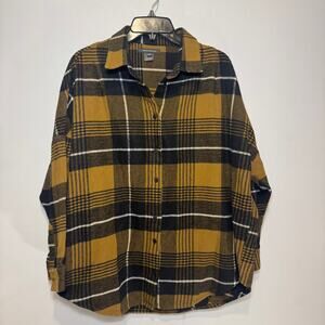 French Connection Oversized women's flannel shirt Size Medium
